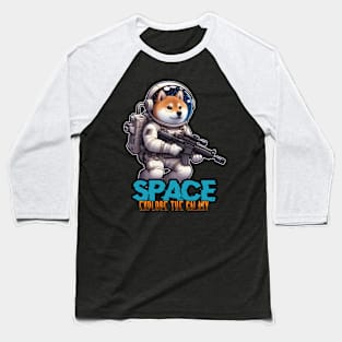 Animal in Space Baseball T-Shirt